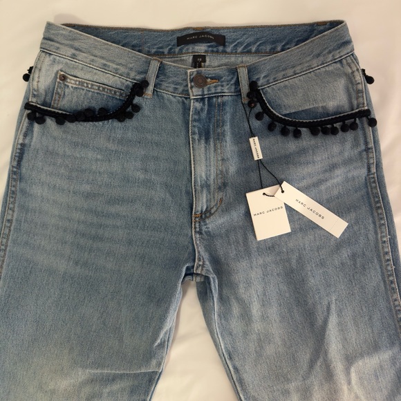 MARC JACOBS Cropped Jeans with Tassels - Picture 2 of 5